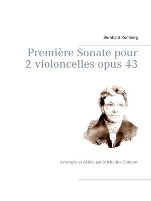cover image of Première Sonate pour 2 violoncelles opus 43